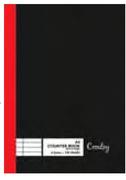 A4 Hard Cover Counter Book-Per 2 Pack