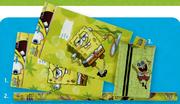 Sponge Bob A4 Book Jackets 5-Pack-Per Pack