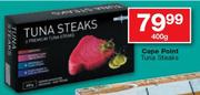 Cape Point Tuna Steaks-400g
