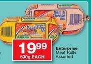 Enterprise Meat Rolls Assorted-500g Each