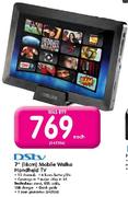 DSTV 7" Mobile Walka Handheld TV