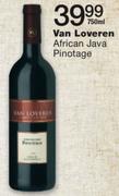 Van Loveren African Java Pinotage-750ml