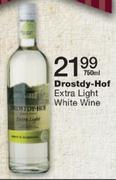 Drostdy-Hof Extra Light White Wine-750ml