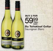 Du Toitskloof Cellar Sauvignon Blanc-2 x 750ml