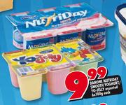 Danone Nutriday Smooth Yoghurt/Yo-Jelly-6 x 100gm Each