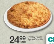 Freshly Baked Apple Crumble-Each