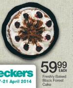 Freshly Baked Black Forest Cake-Each