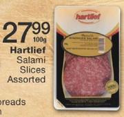hartlief Salami Slices-100gm