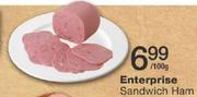 Enterprice Sandwich Ham-/100gm