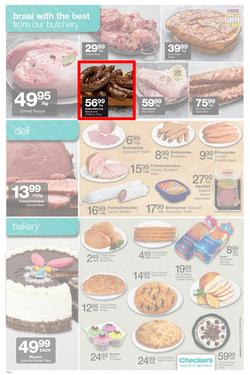 Checkers Gauteng : Easter Specials (7 Apr - 21 Apr 2014), page 2