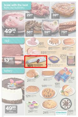 Checkers Gauteng : Easter Specials (7 Apr - 21 Apr 2014), page 2