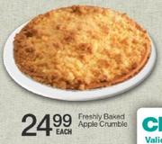 Freshly Baked Apple Crumble