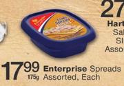 Enterprise Spreads Assorted-175g