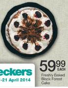Freshly Baked Black Forest Cake