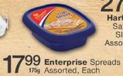 Enterprise Spreads Assorted-175gm Each