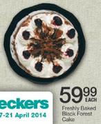 Freshly Baked Black Forest Cake-Each