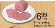 Enterprice Sandwich Ham- Per 100gm