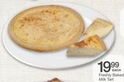 Freshly Baked Milk Tart Each