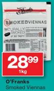 O' Franks Smoked Viennas-1Kg