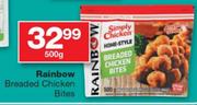 Rainbow Breaded Chicken Bites-500G