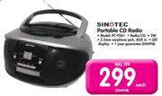 Sinotec Portable CD Radio PC-9361