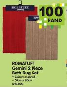 Romatuft Gemini 2 Piece Bath Rug Set