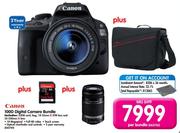  Canon 100D Digital Camera Bundle