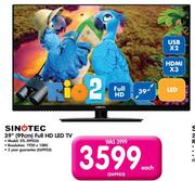 Sinotec 39" 99cm Full HD LED TV STL-39FD36