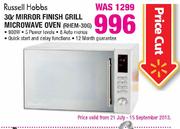 Russell Hobbs 30ltr Mirror Finish Grill Microwave Oven(RHEM-30G)
