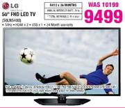 LG 50" FHD LED TV(50LN5400)