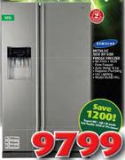 Samsung 501Ltr Metallic Side By Side Fridge Freezer(RSAIDTMG)