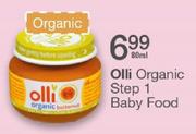 Olli Organic Step 1 Baby Food-80ml