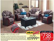 Aldo 4 piece Lounge Suite