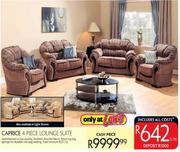 Caprise 4 Piece Lounge Suite