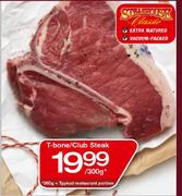 T-Bone/Club Steak-300gm Each