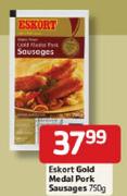 Eskort Gold Medal Pork Sausages-750gm