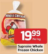 Supreme Whole Frozen Chicken-Per Kg
