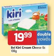 Bel Kiri Cream Cheese-6's-108gm