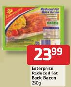 Enterprise Reduced Fat Back Baconn-250gm