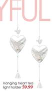 Hanging Heart Tea Light Holder