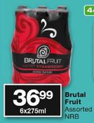 Brutal Fruit Assorted NRB-6 x 275ml