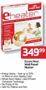 Econo Heat Wall Panel Heater-Each