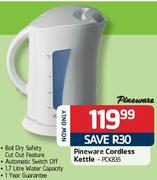 Pineware Cordless Kettle(PCK835)-Each