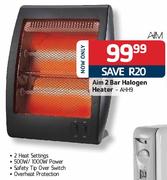 Aim 2 Bar Halogen Heater(AHH9)