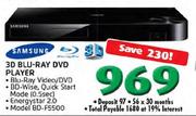 Samsung 3D Blu-Ray DVD Player(BD-F5500)
