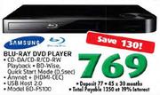 Samsung Blu-Ray DVD Player(BD-F5100)