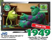 JVC 24"(61cm) Volle HD LED TV(LT-24N500A)