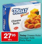 Today Cheese Rolls/Sausage Rolls Party Pack-40's