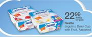 Nestle Jogolino Dairy Cup With Fruit Assorted-4 x 100g Per Pack