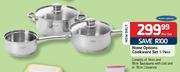Home Options Cookware Set-5 Piece Per Set